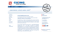 Desktop Screenshot of ciling.de